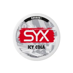 SYX Icy Cola Nicotine Pouches – Refreshing Cola Flavor with Ice Effect