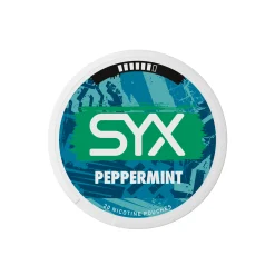 SYX Peppermint Nicotine Pouches – Fresh Mint Flavor