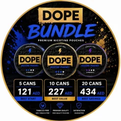 DOPE Bundle Pack – Premium Nicotine Pouches