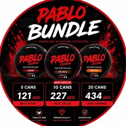 Pablo  Bundle Pack – Premium Nicotine Pouches